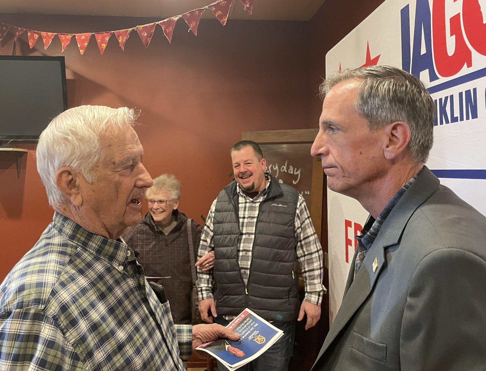 Republican Presidential Candidate Eric Jon Boerner Visits Hampton Wednesday